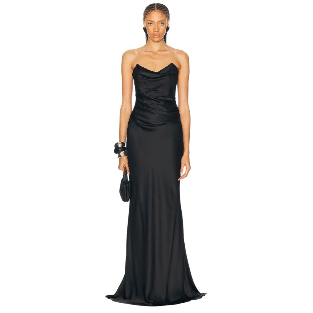 Elegant Black Maxi Dress